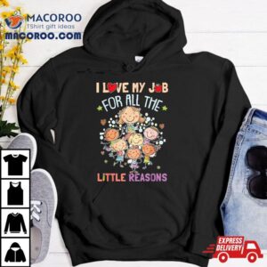 Teacher Teaching – I Love My Job For All The Little Reasons Shirt