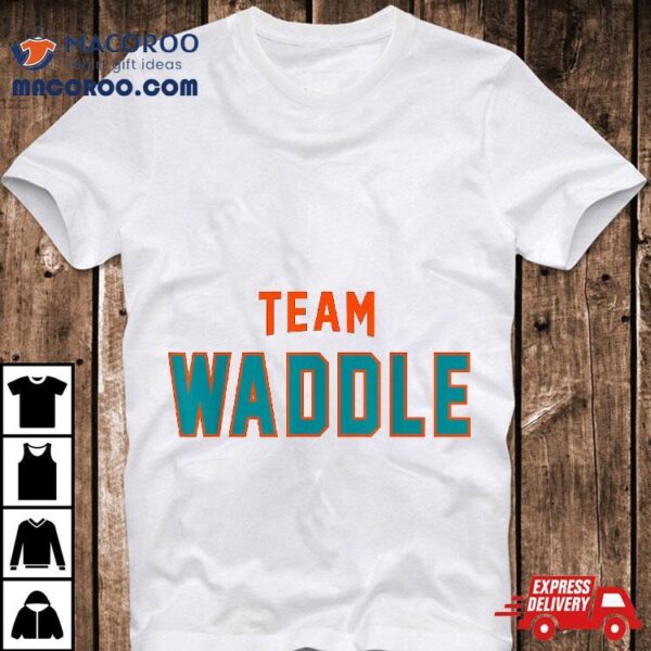 Team Waddle Surname Proud Family Last Name Shirt