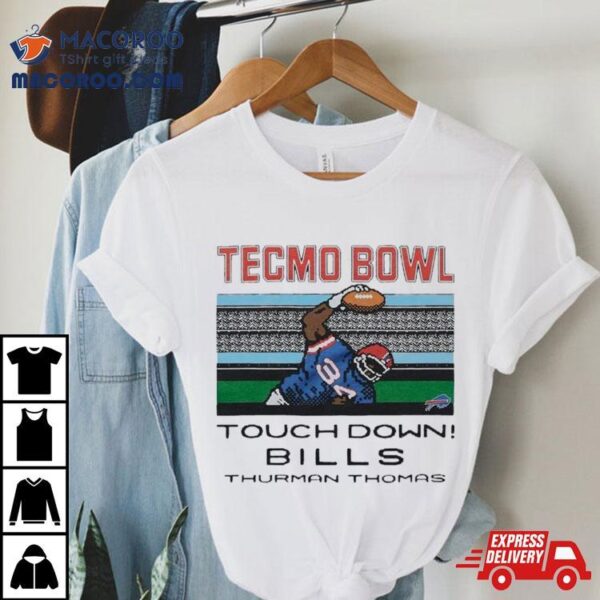 Tecmo Bowl Touchdown Bills Thurman Thomas Shirt