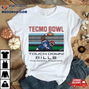 Tecmo Bowl Touchdown Bills Thurman Thomas Tshirt