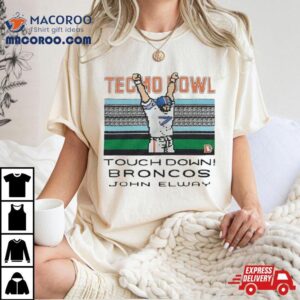 Tecmo Bowl Touchdown Broncos John Elway Tshirt