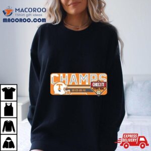 Tennessee Volunteer Cheez It Citrus Bowl Champions Tshirt