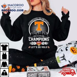 Tennessee Volunteers City Skyline Cheez It Citrus Bowl Champions Let S Go Vols Tshirt