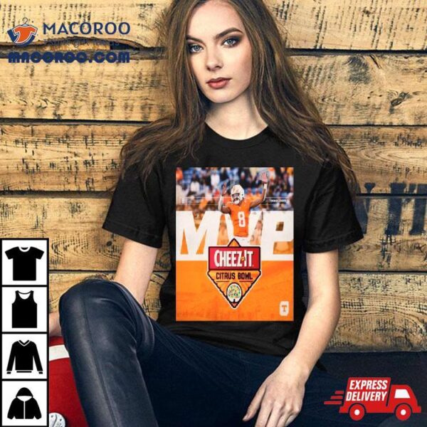 Tennessee Volunteers Nico Iamaleava Is The 2024 Cheez It Citrus Bowl Mvp Ncaa College Football T Shirt