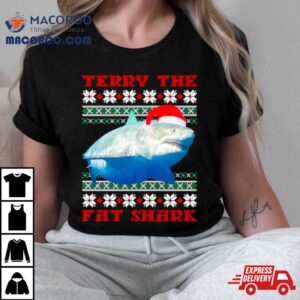 Terry The Fat Shark Ugly Christmas Shirt