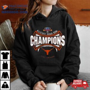 Texas Longhorns Allstate Sugar Bowl Champions Cfb Playoff Tshirt