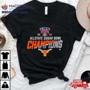 Texas Longhorns Football 2024 Allstate Sugar Bowl Champions Cfb Playoff T Shirt