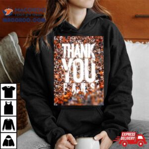 Texas Longhorns Football Thank You Fans Longhorn Nation For An Incredible Season Tshirt