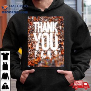 Texas Longhorns Football Thank You Fans Longhorn Nation For An Incredible Season Tshirt