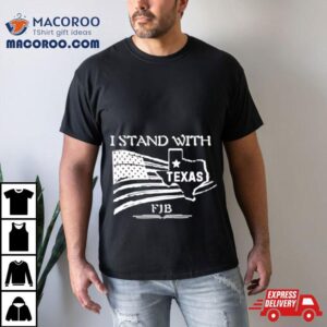 Texas Strong I Stand With Texas Map Tshirt