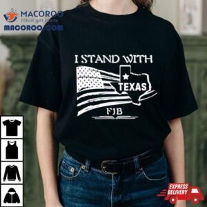 Texas Strong I Stand With Texas Map Tshirt