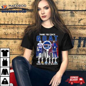 Thank You Goat Brady And Bill Belichick New England Patriots Champions Thank You For The Memories Unisex Tshirt