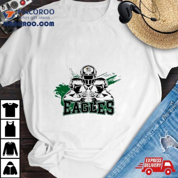 The Ball Proud Eagles Football Player Shirt