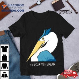 The Boy And The Heron Warawara Design Tshirt