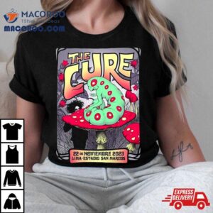 The Cure Tonight In Estadio San Marcos Lima November Shows Of A Lost World Tshirt