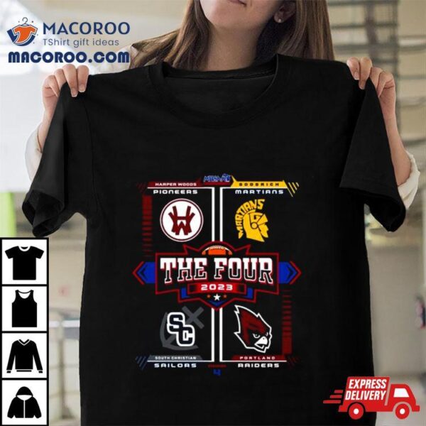 The Four 2023 Mhsaa Division 4 Football Championships Shirt