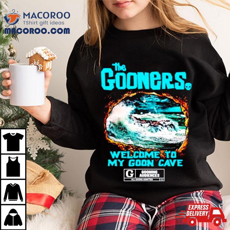 The Gooners Welcome To My Goon Cave Shirt The Gooners Welcome To My Goon Cave Shirt