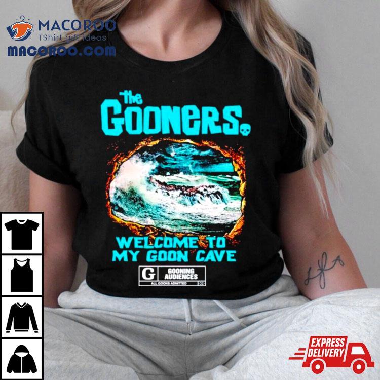The Gooners Welcome To My Goon Cave Shirt The Gooners Welcome To My Goon Cave Shirt