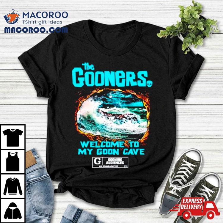 The Gooners Welcome To My Goon Cave Shirt The Gooners Welcome To My Goon Cave Shirt