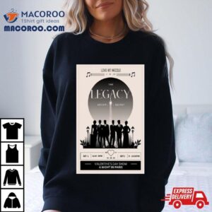 The Legacy Group Valentine’s Day Show Live At Dazzle Denver Co Feb 12 2024 T Shirt