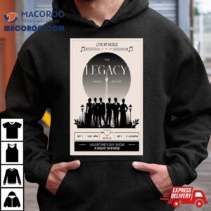 The Legacy Group Valentine S Day Show Live At Dazzle Denver Co Feb Tshirt