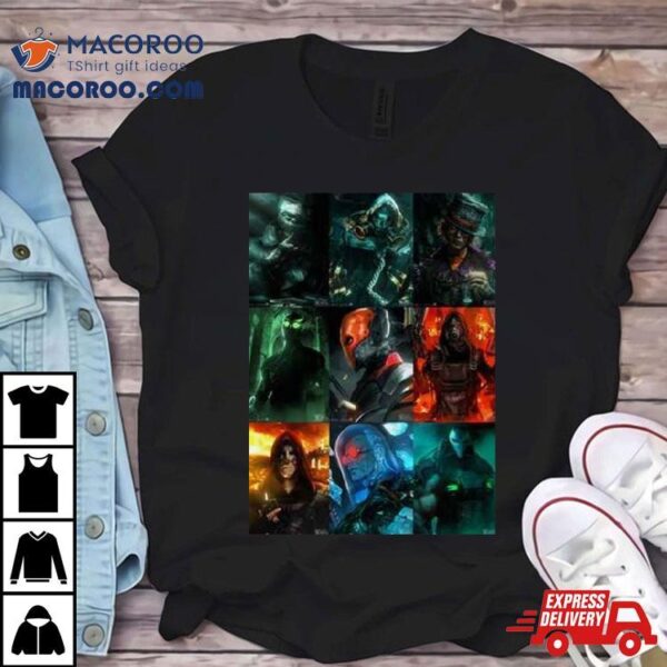 The List Villians Of The Batman 2 By Bosslogic Fan Gifts Merchandise T Shirt