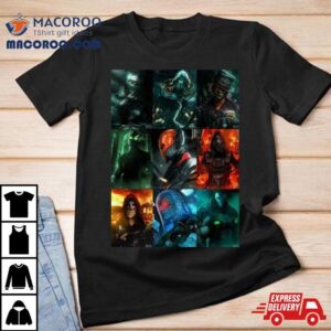 The List Villians Of The Batman By Bosslogic Fan Gifts Merchandise Tshirt