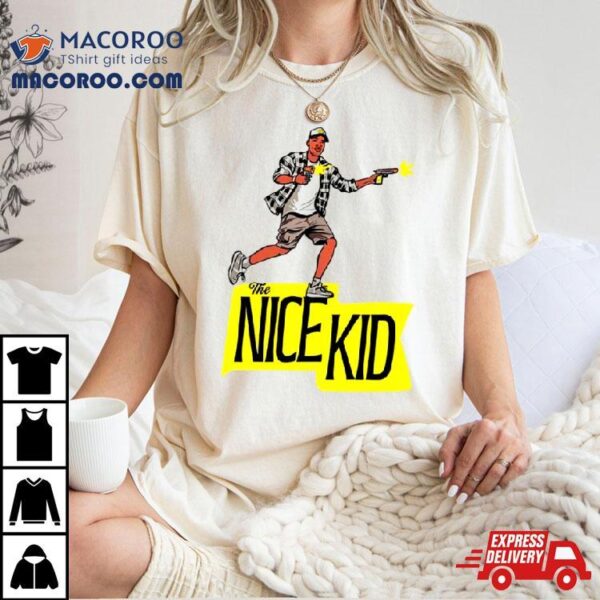 The Nice Kid Gun Funny T Shirt