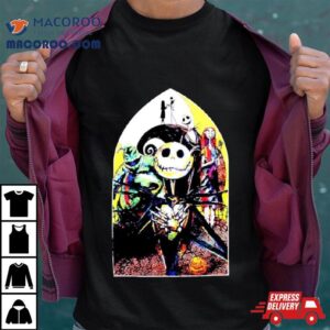 The Nightmare Before Christmas Group Window Tshirt