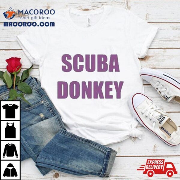 The Sea Scuba Donkey Tshirt