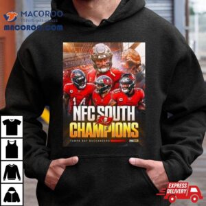 The Tampa Bay Buccaneers Are The Champions Of The Nfc South For The Third Straight Year Tshirt