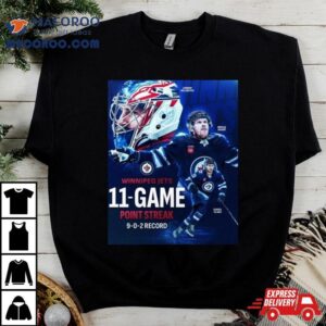 The Winnipeg Jets Game Point Streak Record Tshirt