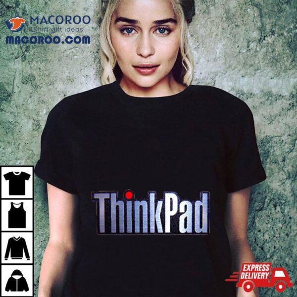 Thinkpad Logo Realistic Shirt