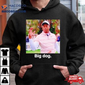 Tiger Woods Big Dog Tshirt