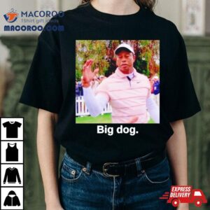 Tiger Woods Big Dog Tshirt