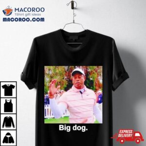 Tiger Woods Big Dog Tshirt