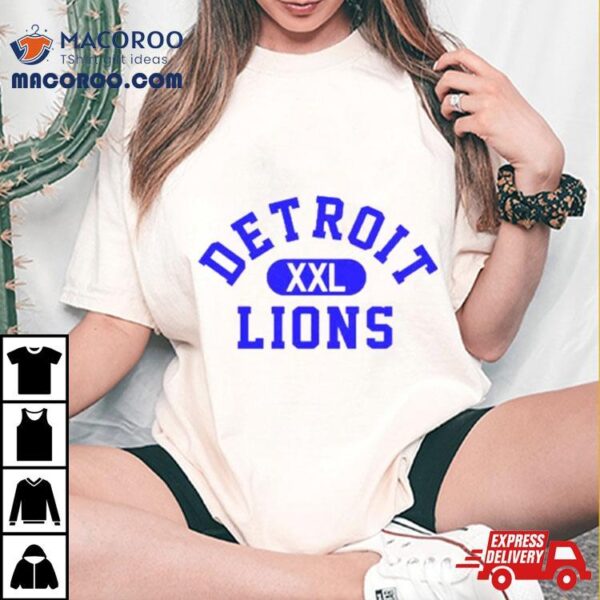 Tim Taylor’s Detroit Xxl Lions Shirt