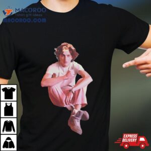 Timothee Chalamet Pink Painting Tshirt