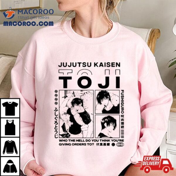 Toji Active Cover Jujutsu Kaisen Shirt