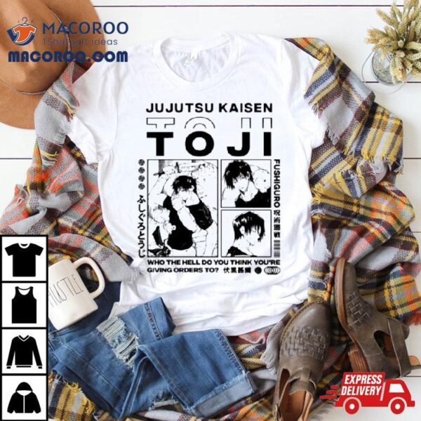 Toji Active Cover Jujutsu Kaisen Shirt