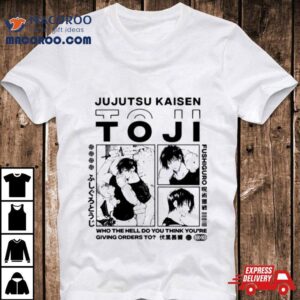 Toji Active Cover Jujutsu Kaisen Tshirt