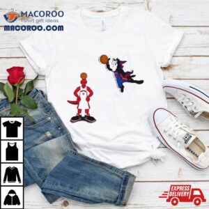 Toronto Raptors Vs Detroit Pistons Nba Mascot Tshirt