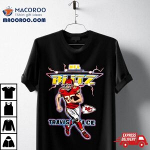 Travis Kelce Kansas City Chiefs Nfl Blitz Player Tshirt