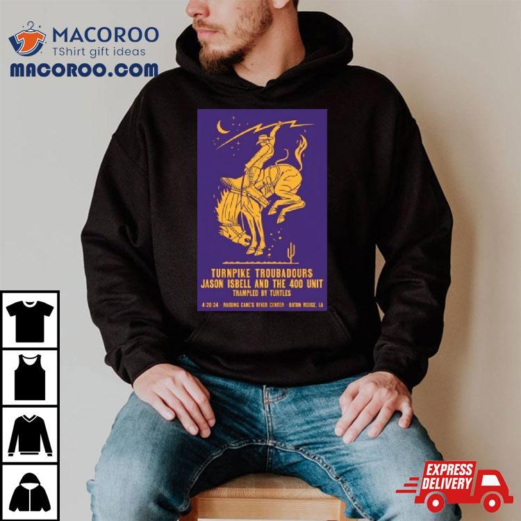 Turnpike Troubadours Baton Rouge, La April 20, 2024 T Shirt Turnpike Troubadours Baton Rouge, La April 20, 2024 T Shirt