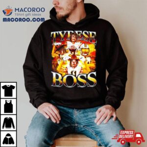 Tyrese Boss Wyoming Cowboys Football Graphic Poster Tshirt