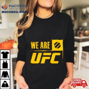 Ufc We Are Ufc Octagon Tshirt