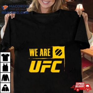 Ufc We Are Ufc Octagon Tshirt