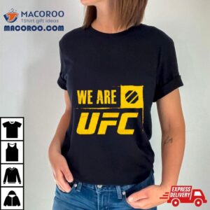 Ufc We Are Ufc Octagon Tshirt