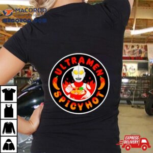 Ultramen Spicyhot Fire Logo Tshirt