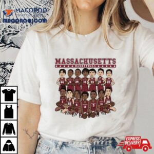 Umass Ncaa Men S Basketball Team Caricature Tshirt